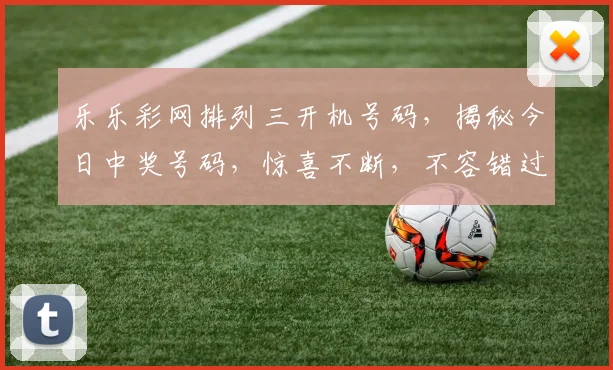 乐乐彩网排列三开机号码，揭秘今日中奖号码，惊喜不断，不容错过，敬请关注